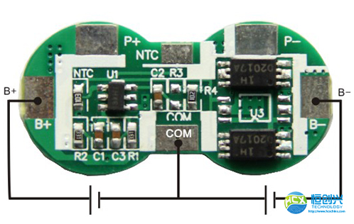 锂电池保护板的接线简化教程