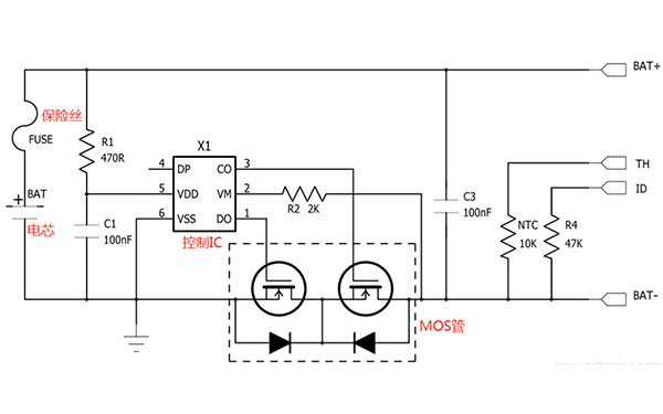 你在找的锂电池保护电流电路图解析(图2)